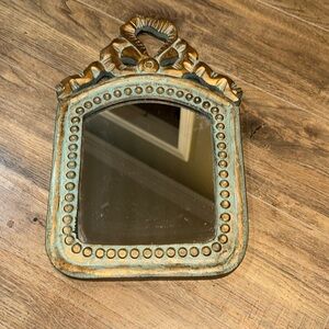 Distressed Wooden Decorative Mirror